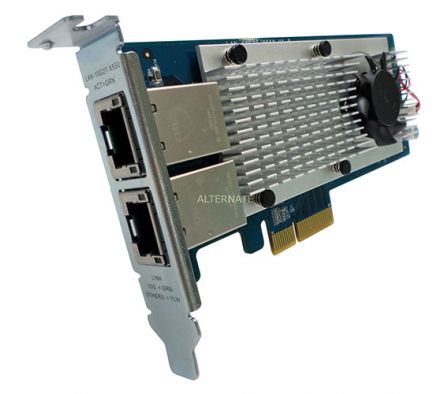 Tarjeta de red Original QNAP doble puerto 10 Gigabit Lan modelos Torre y Rack