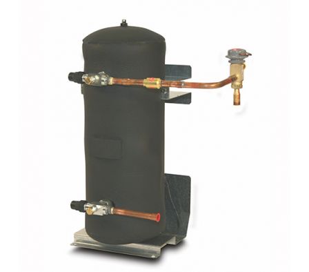 Receptor sumergido 17 libras, R410A, diámetro 6", long. 18" de APC