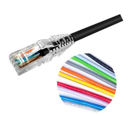 Cat 6, U/UTP, LSZH, Gray, Meters (GRIS)