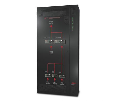 Panel de bypass de mantenimiento en paralelo de APC, hasta 3 unidades, 10-20 kVA, 400 V, para montaje en pared